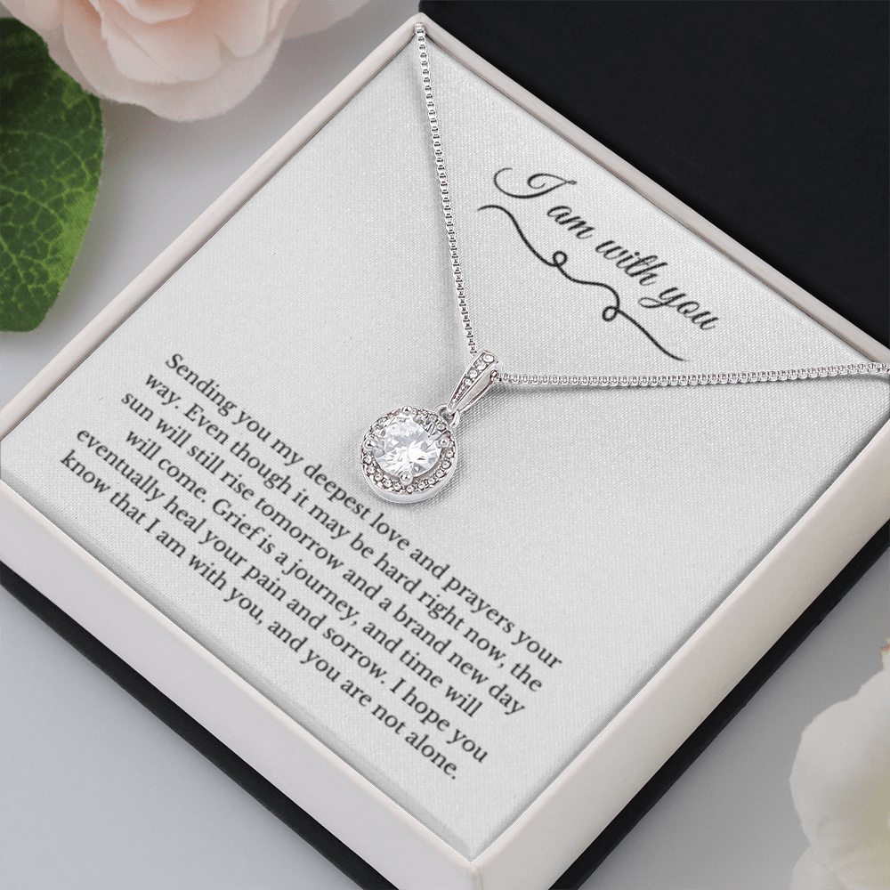 Eternal Hope Necklace, Dealing with Loss Gift, I am with you, Grief, Thinking of you, Bereavement Jewelry, Sympathy, Loss of Loved One Necklace, Sympathy Necklace