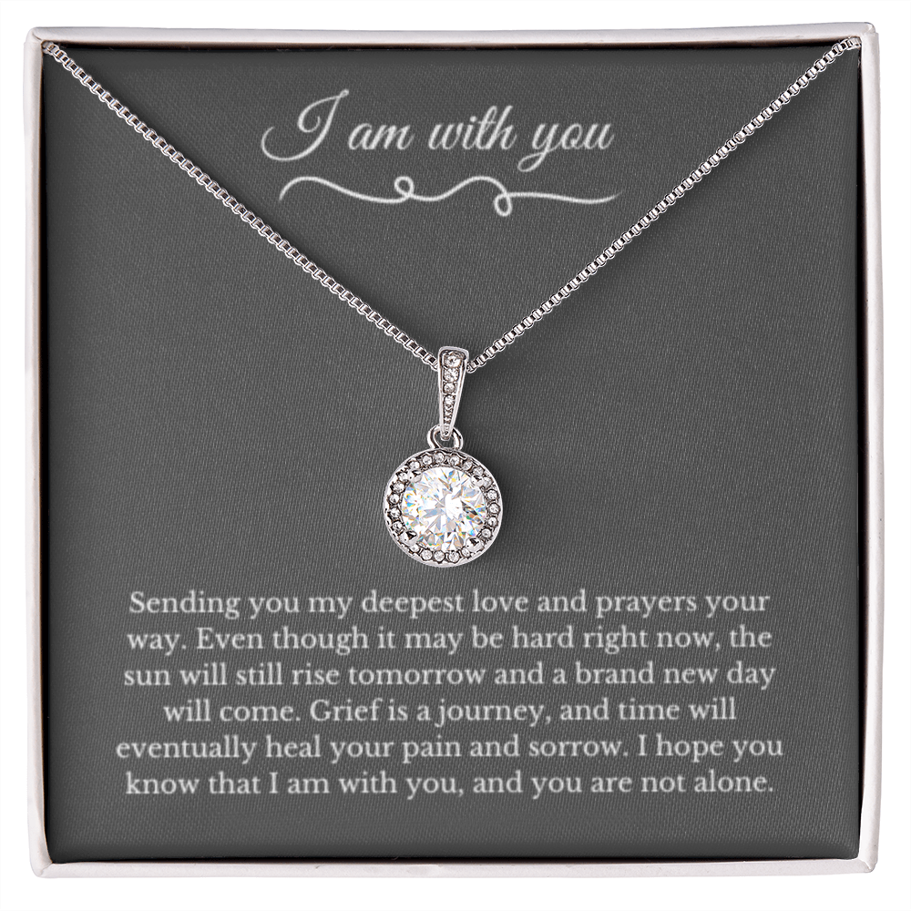 Eternal Hope Necklace, Dealing with Loss Gift, I am with you, Grief, Thinking of you, Bereavement Jewelry, Sympathy, Loss of Loved One Necklace, Sympathy Necklace