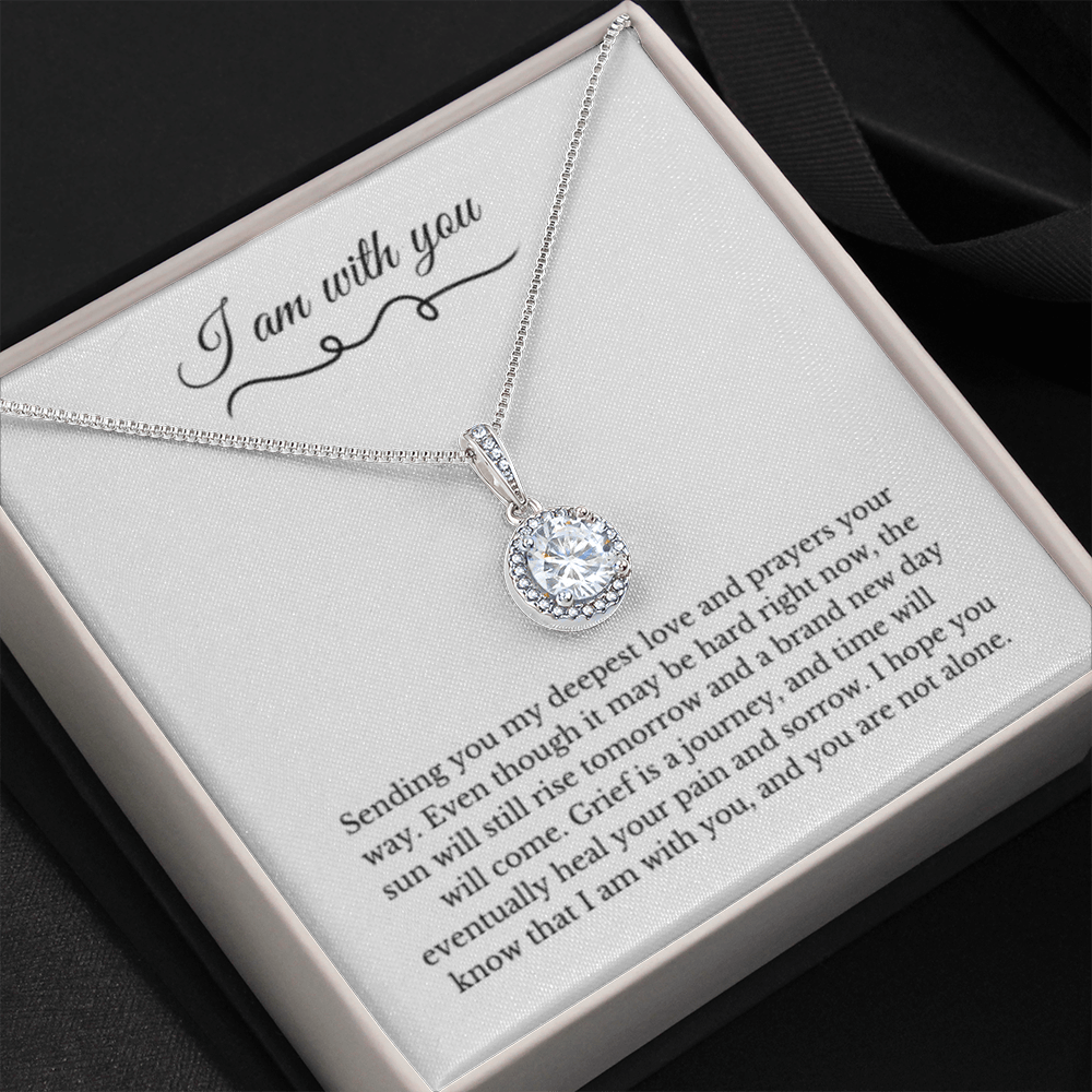 Eternal Hope Necklace, Dealing with Loss Gift, I am with you, Grief, Thinking of you, Bereavement Jewelry, Sympathy, Loss of Loved One Necklace, Sympathy Necklace