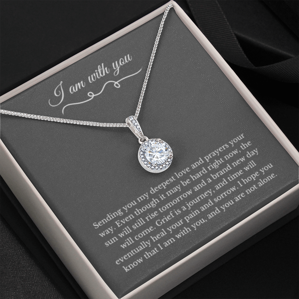 Eternal Hope Necklace, Dealing with Loss Gift, I am with you, Grief, Thinking of you, Bereavement Jewelry, Sympathy, Loss of Loved One Necklace, Sympathy Necklace
