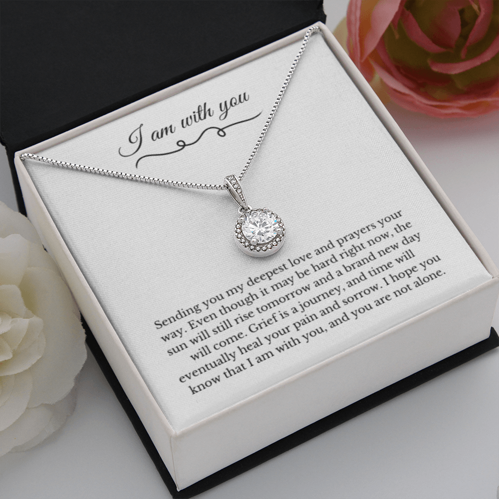 Eternal Hope Necklace, Dealing with Loss Gift, I am with you, Grief, Thinking of you, Bereavement Jewelry, Sympathy, Loss of Loved One Necklace, Sympathy Necklace