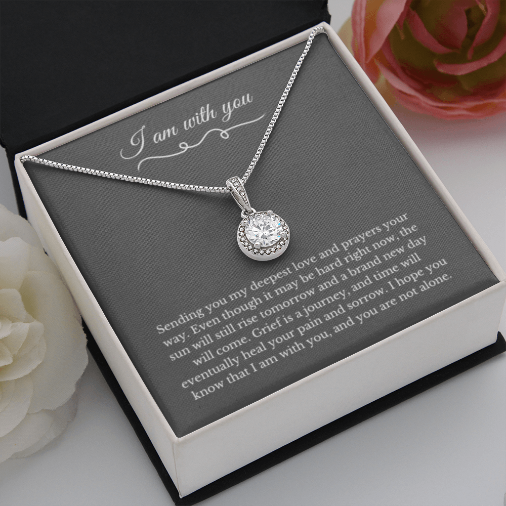 Eternal Hope Necklace, Dealing with Loss Gift, I am with you, Grief, Thinking of you, Bereavement Jewelry, Sympathy, Loss of Loved One Necklace, Sympathy Necklace