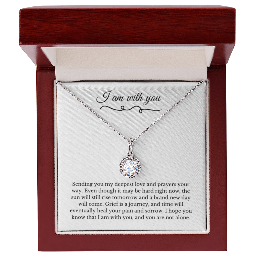 Eternal Hope Necklace, Dealing with Loss Gift, I am with you, Grief, Thinking of you, Bereavement Jewelry, Sympathy, Loss of Loved One Necklace, Sympathy Necklace
