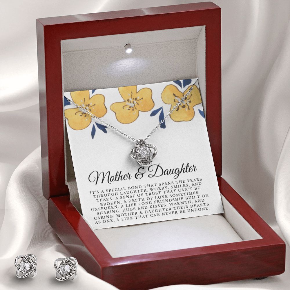 Mother Daughter Necklace, Mom Gift, Mother's Day Gift, Daughter Gift, Jewelry for Mom, Christmas Gift For Mom