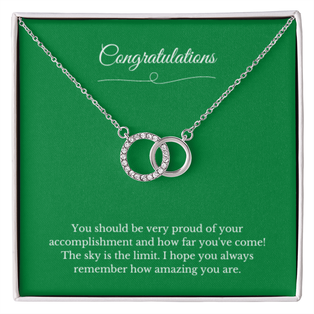 Circle Link Neckace, Girl Scout Gift, Girl Scout Necklace, Girl Scout Gifts, Girl Scout Jewelry, Girl Scout Leader Gift, Girl Scout Gold Award Gift, Gold Award