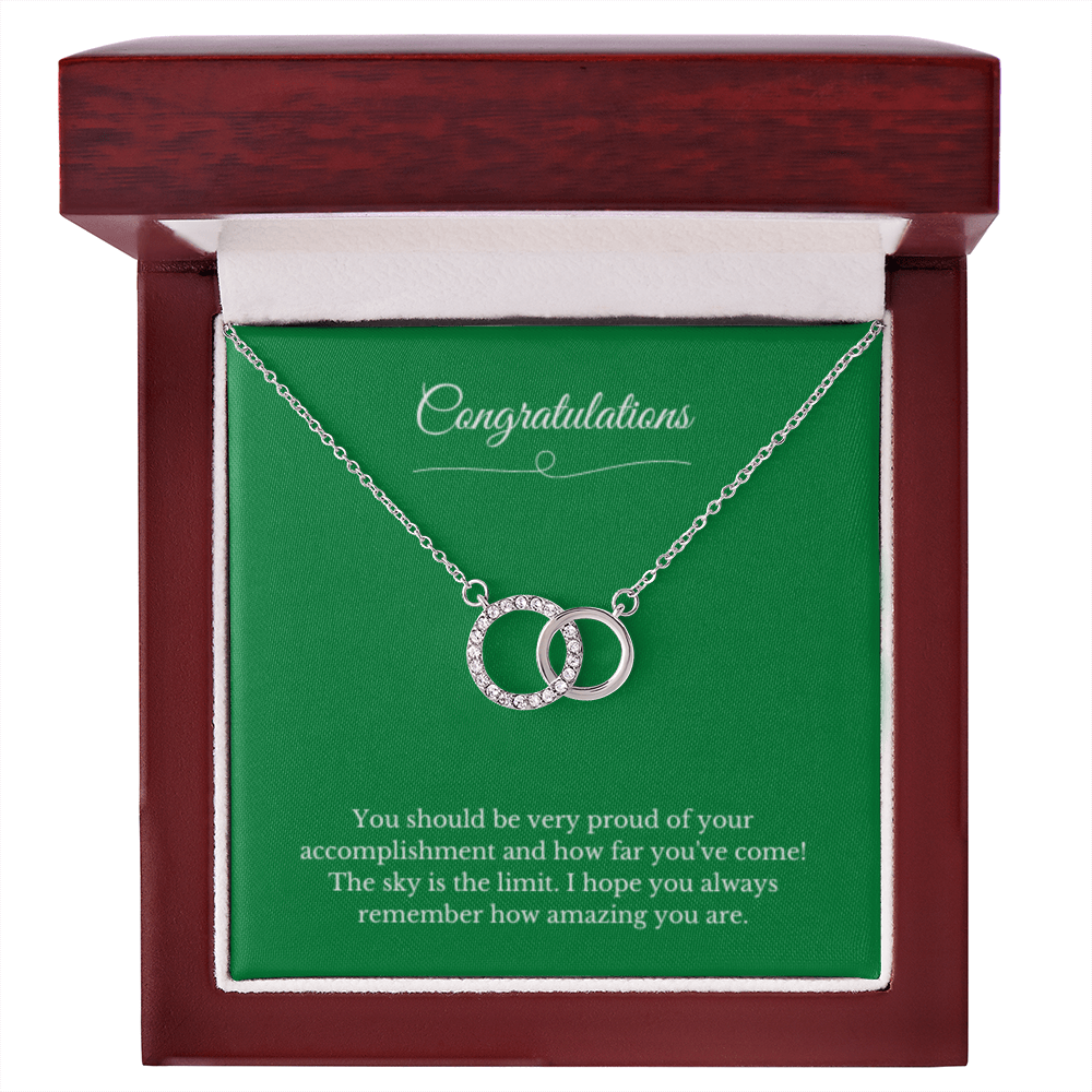 Circle Link Neckace, Girl Scout Gift, Girl Scout Necklace, Girl Scout Gifts, Girl Scout Jewelry, Girl Scout Leader Gift, Girl Scout Gold Award Gift, Gold Award