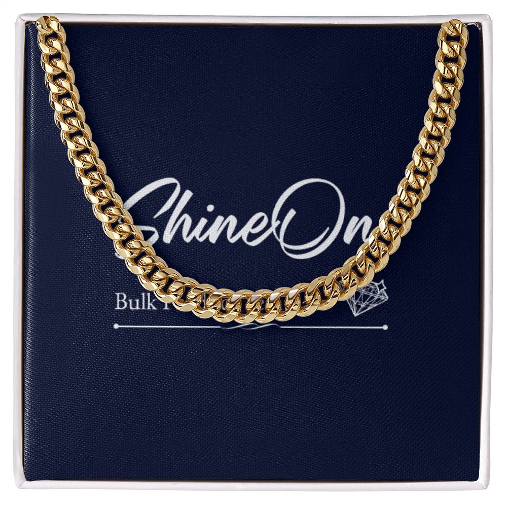 cuban link chain template