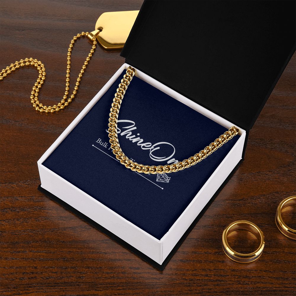 cuban link chain template
