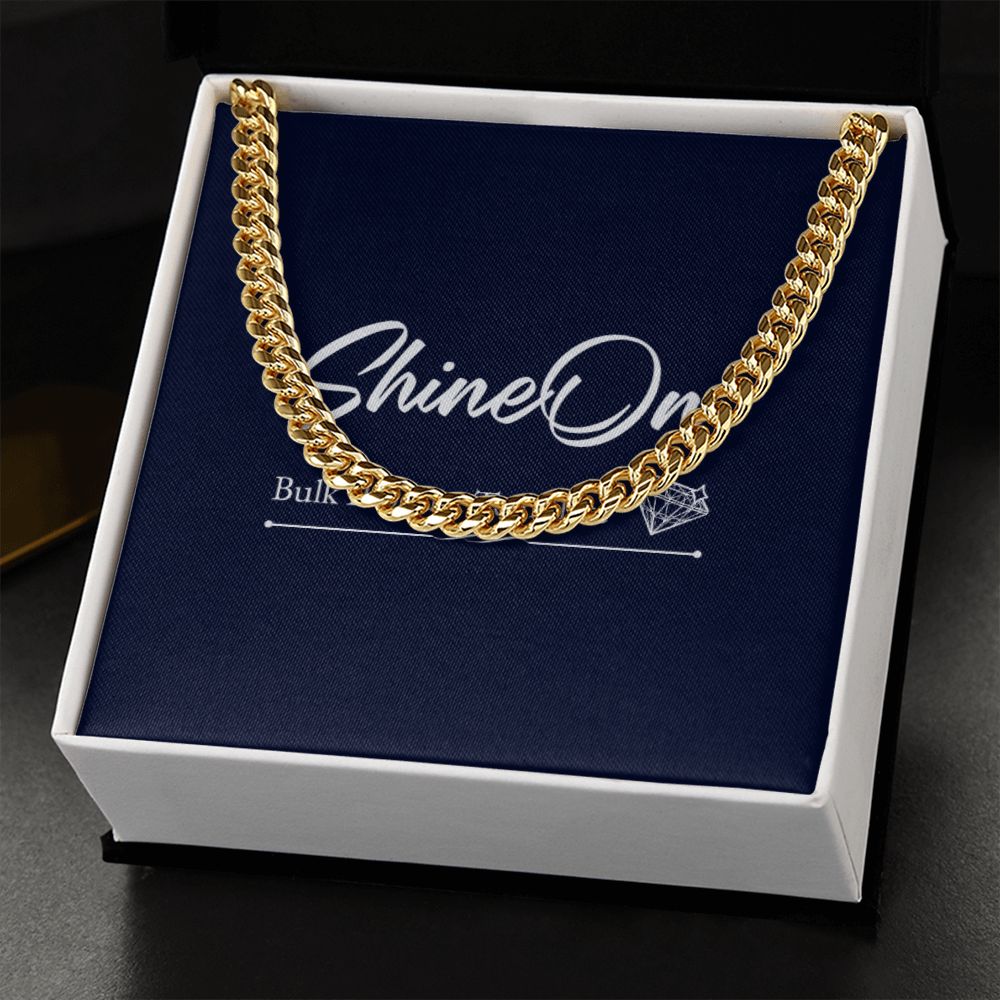 cuban link chain template