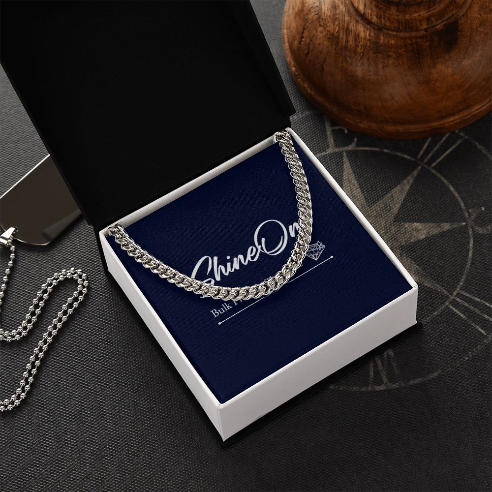 cuban link chain template