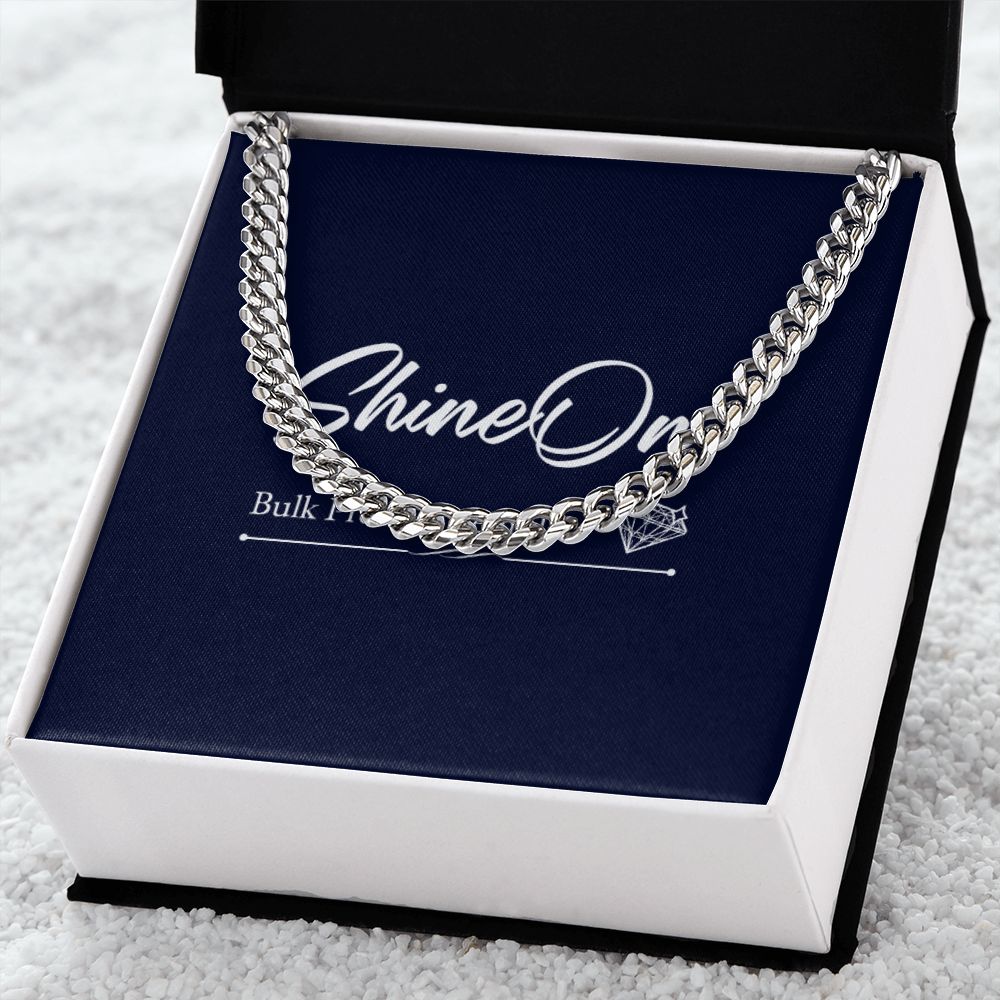 cuban link chain template