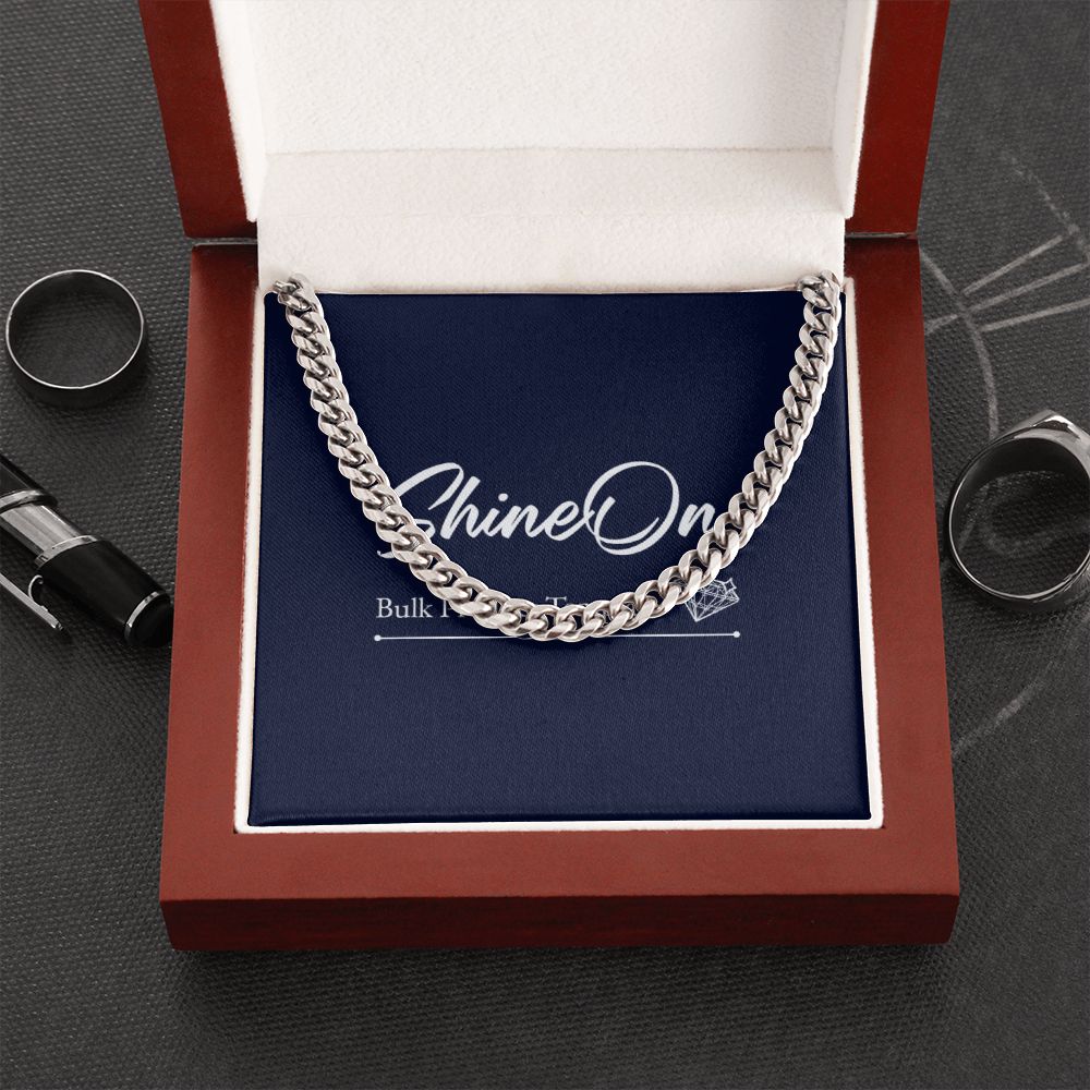 cuban link chain template