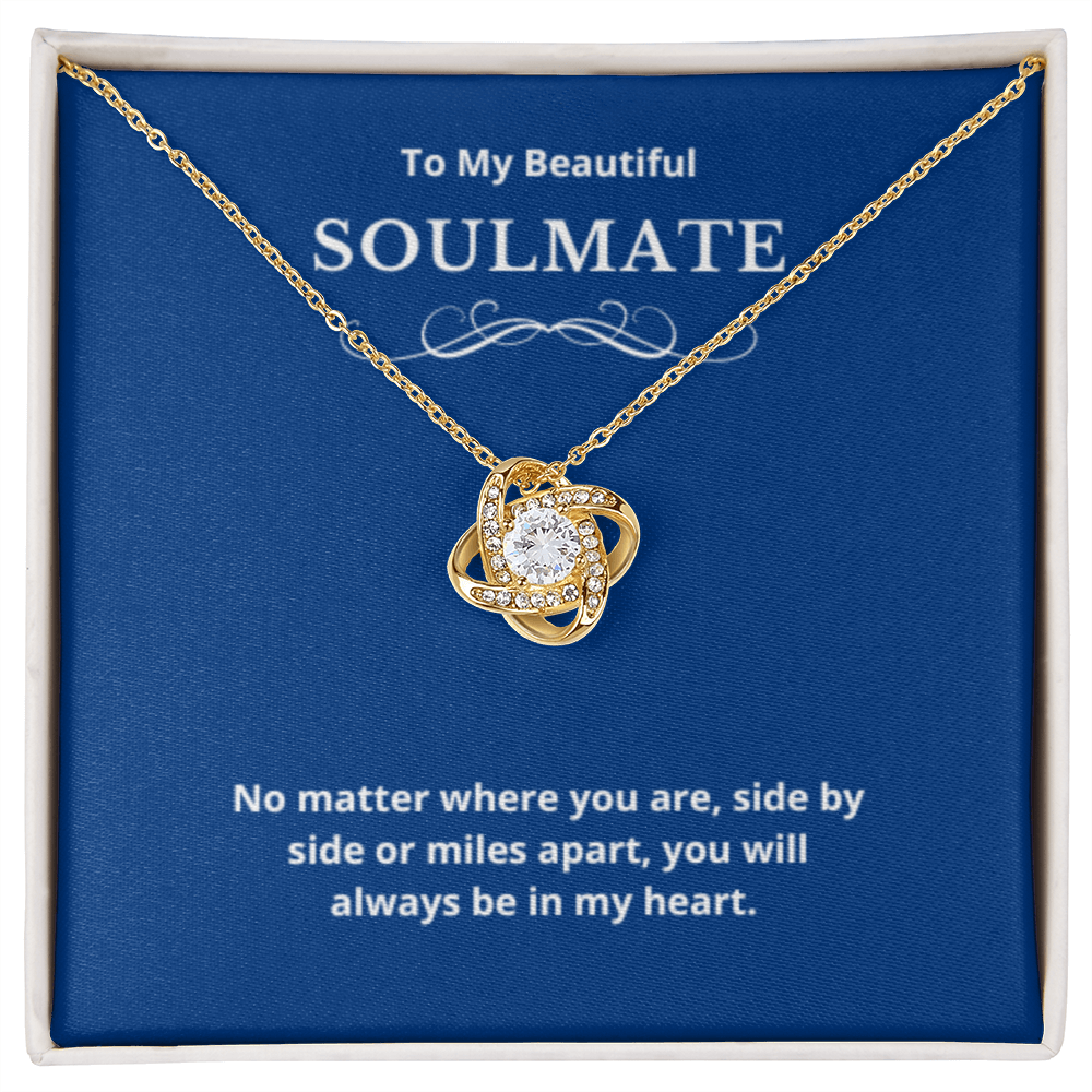 Hearts Jewelry, FG Family Gift, Wife Necklace, Gift from Husband/Boyfriend, To My Soulmate Jewelry, Birthday Gift