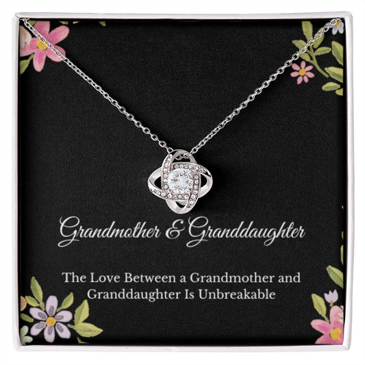 To My Granddaughter Necklace, Granddaughter Gift from Grandmother, Grandma, Birthday Graduation Gift, Christmas Gift for Her