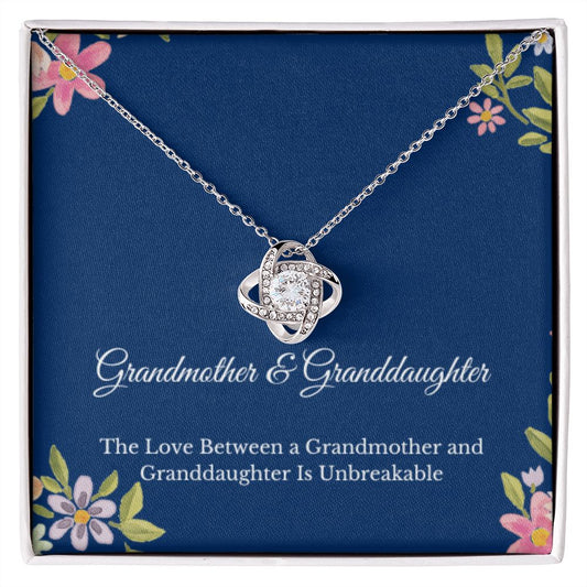 To My Granddaughter Necklace, Granddaughter Gift from Grandmother, Grandma, Birthday Graduation Gift, Christmas Gift for Her