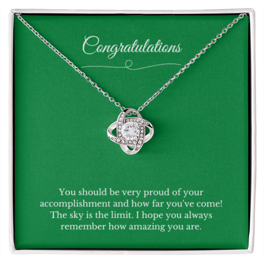 Love Knot Girl Scout Gift, Girl Scout Necklace, Girl Scout Gifts, Girl Scout Jewelry, Girl Scout Leader Gift, Girl Scout Gold Award Gift, Gold Award