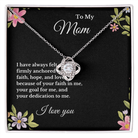 Gift To Mom To Daughter, Daughter Mother Necklace, From Daughter Gift To Mom, To My Mom, Mothers Birthday