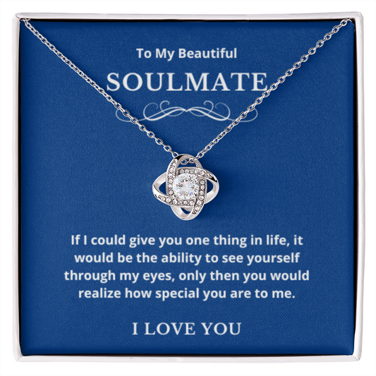 Hearts Jewelry, FG Family Gift, Wife Necklace, Gift from Husband/Boyfriend, To My Soulmate Jewelry, Birthday Gift