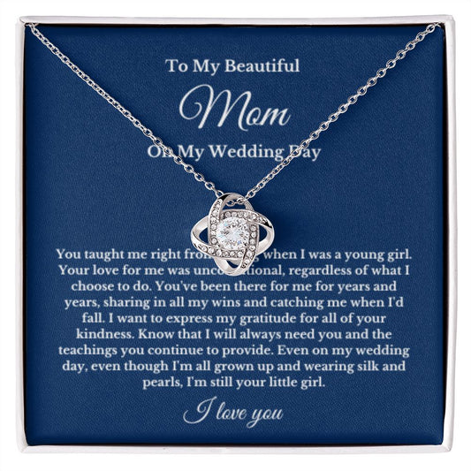 Mother Of The Bride Gift From Daughter Mother Of The Bride Necklace From Bride Gift Mom Of Bride Present To Mom From Bride Gifts