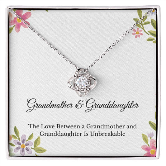 To My Granddaughter Necklace, Granddaughter Gift from Grandmother, Grandma, Birthday Graduation Gift, Christmas Gift for Her