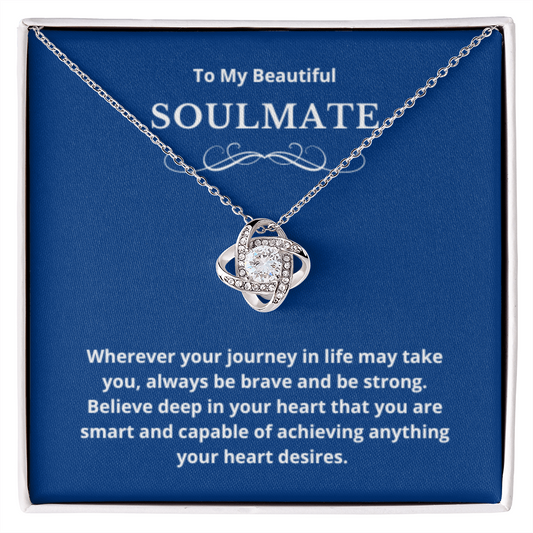 Hearts Jewelry, FG Family Gift, Wife Necklace, Gift from Husband/Boyfriend, To My Soulmate Jewelry, Birthday Gift