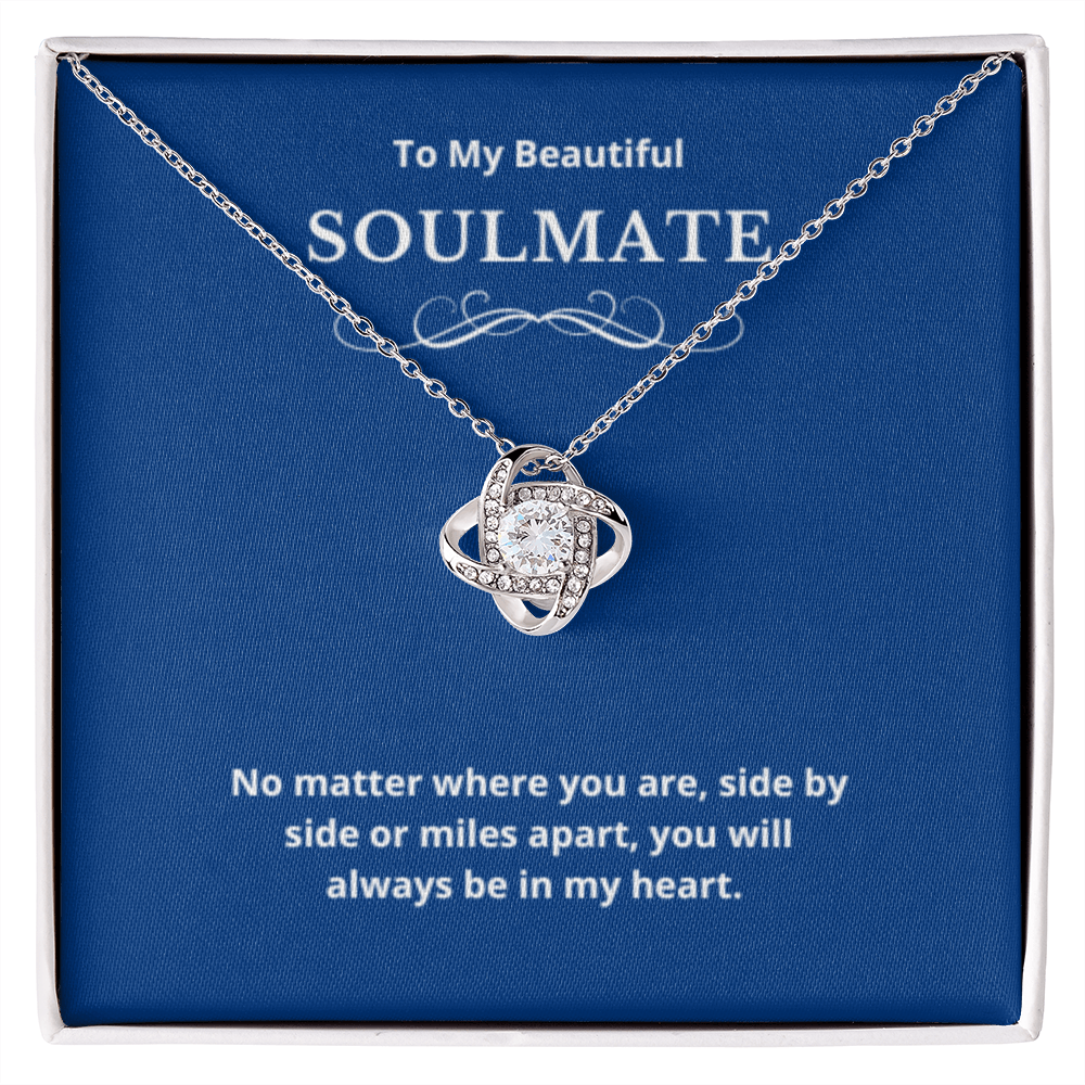 Hearts Jewelry, FG Family Gift, Wife Necklace, Gift from Husband/Boyfriend, To My Soulmate Jewelry, Birthday Gift