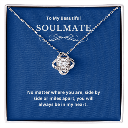 Hearts Jewelry, FG Family Gift, Wife Necklace, Gift from Husband/Boyfriend, To My Soulmate Jewelry, Birthday Gift