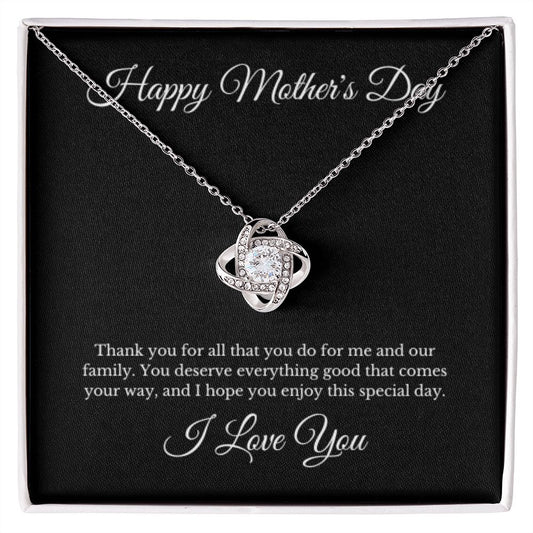 Happy Mother's Day Heart Necklace Gifts for Women Mama Necklace for Mom Mothers Handmade Jewelry Unique Jewelry Mothers Day Gift for Her