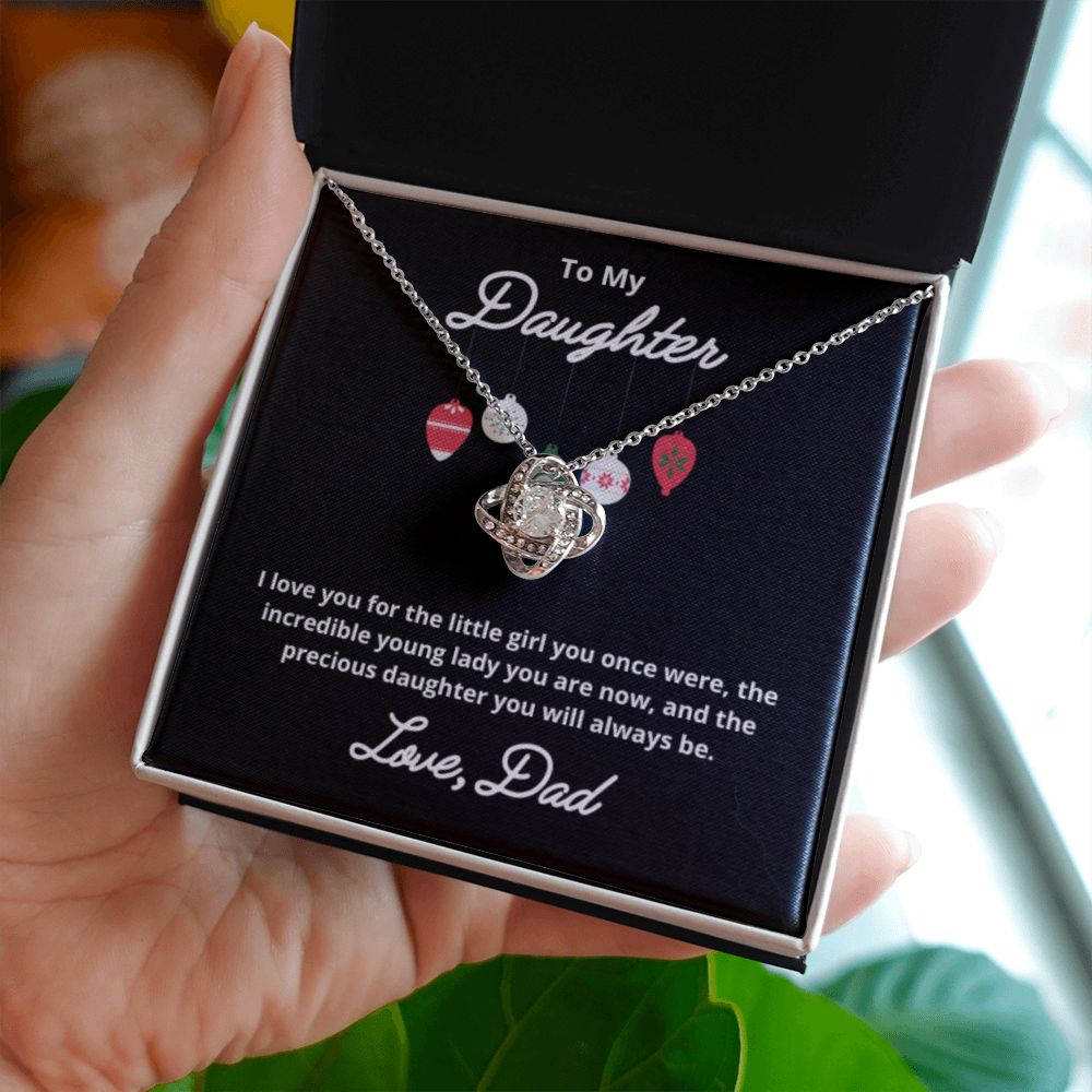 To My Daughter Necklace, Father Daughter Necklace, Father to Daughter Birthday Gift, Gifts to Daughter from Dad