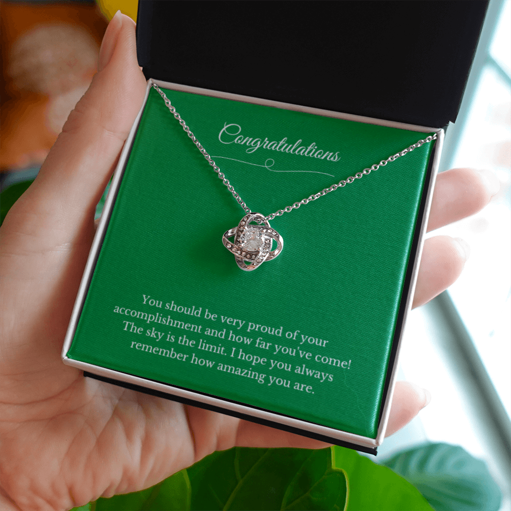 Love Knot Girl Scout Gift, Girl Scout Necklace, Girl Scout Gifts, Girl Scout Jewelry, Girl Scout Leader Gift, Girl Scout Gold Award Gift, Gold Award