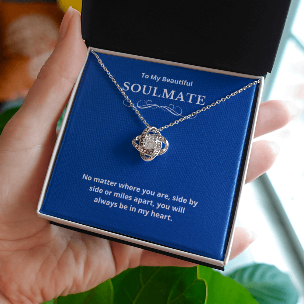 Hearts Jewelry, FG Family Gift, Wife Necklace, Gift from Husband/Boyfriend, To My Soulmate Jewelry, Birthday Gift