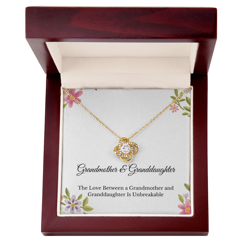 To My Granddaughter Necklace, Granddaughter Gift from Grandmother, Grandma, Birthday Graduation Gift, Christmas Gift for Her