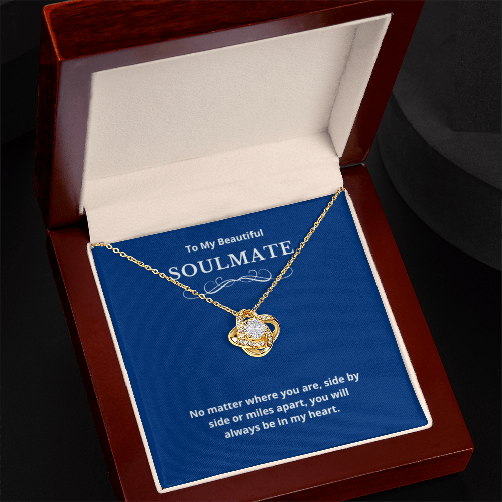 Hearts Jewelry, FG Family Gift, Wife Necklace, Gift from Husband/Boyfriend, To My Soulmate Jewelry, Birthday Gift