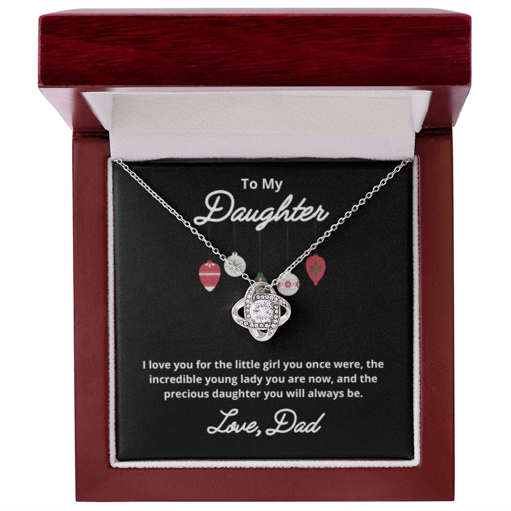 To My Daughter Necklace, Father Daughter Necklace, Father to Daughter Birthday Gift, Gifts to Daughter from Dad