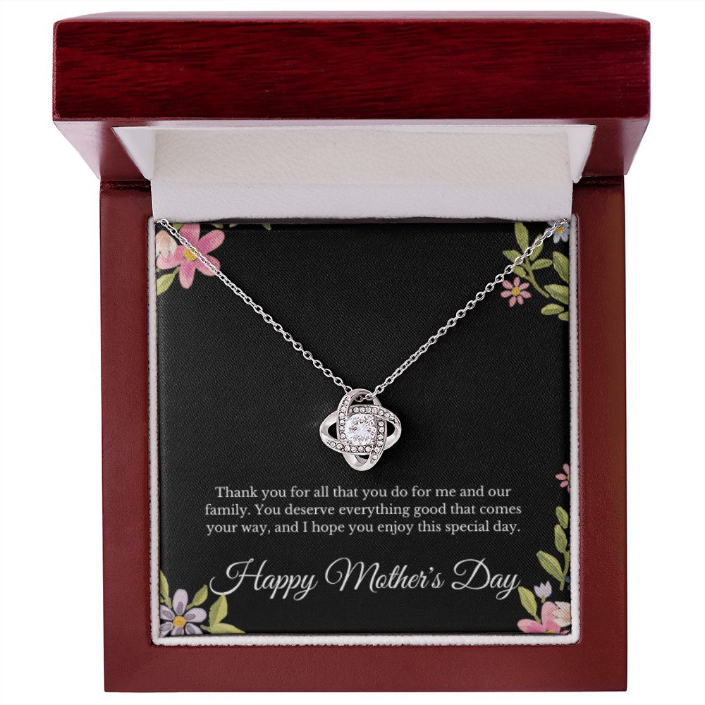 Happy Mother's Day Heart Necklace Gifts for Women Mama Necklace for Mom Mothers Handmade Jewelry Unique Jewelry Mothers Day Gift for Her