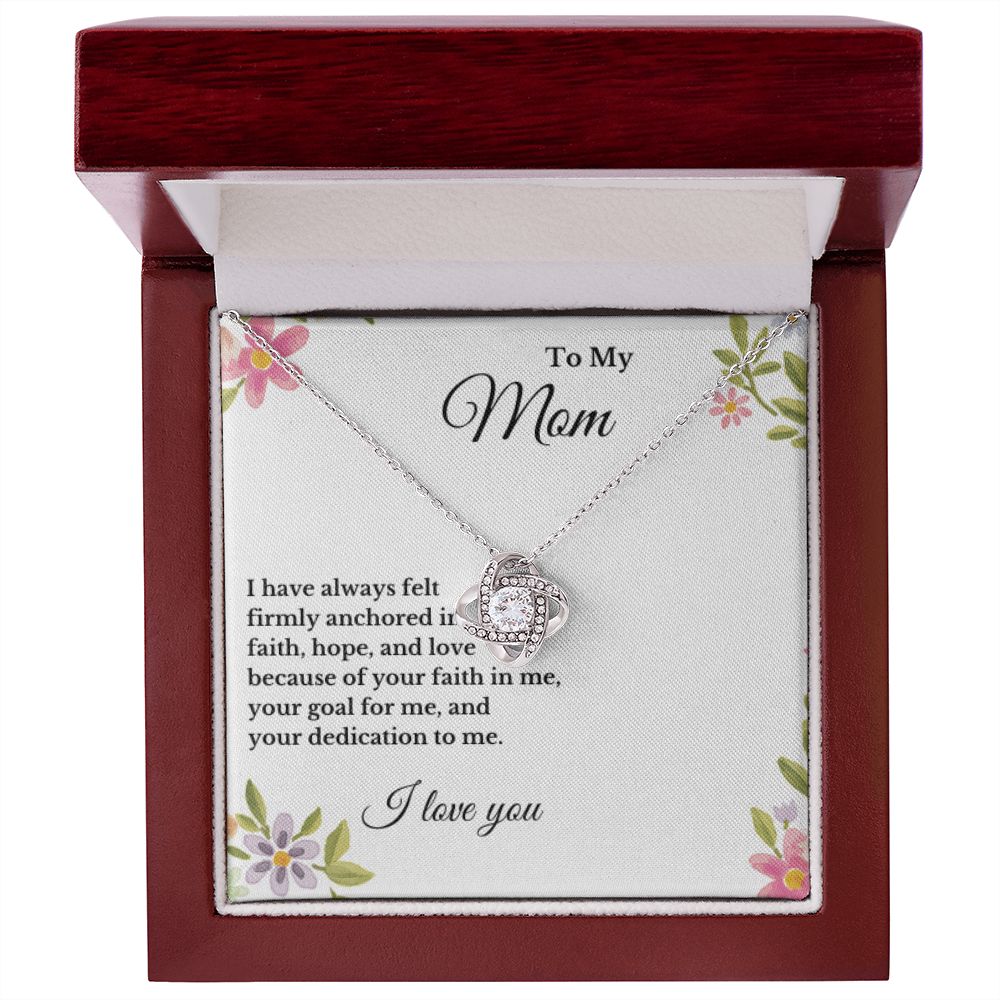 Gift To Mom To Daughter, Daughter Mother Necklace, From Daughter Gift To Mom, To My Mom, Mothers Birthday