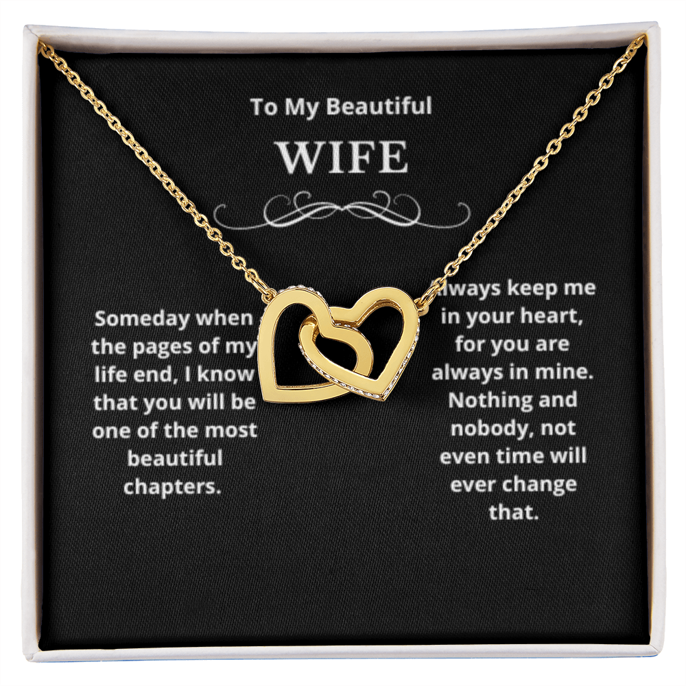 Hearts Jewelry, FG Family Gift, Wife Necklace, Gift from Husband/Boyfriend, To My Soulmate Jewelry, Birthday Gift