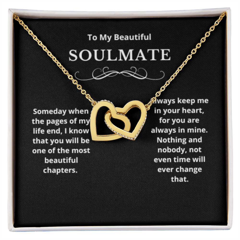 Hearts Jewelry, FG Family Gift, Wife Necklace, Gift from Husband/Boyfriend, To My Soulmate Jewelry, Birthday Gift