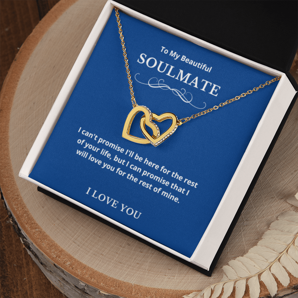 Hearts Jewelry, FG Family Gift, Wife Necklace, Gift from Husband/Boyfriend, To My Soulmate Jewelry, Birthday Gift
