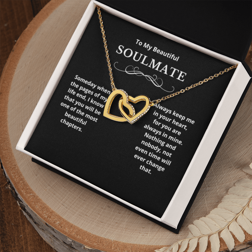 Hearts Jewelry, FG Family Gift, Wife Necklace, Gift from Husband/Boyfriend, To My Soulmate Jewelry, Birthday Gift