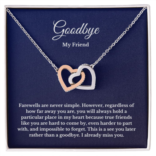 Best Friend Going Away Gift for Friend Moving Away Gift Farewell Gift Best Friend Goodbye Gift, Going Away Gift, Minimalist Summer Jewelry