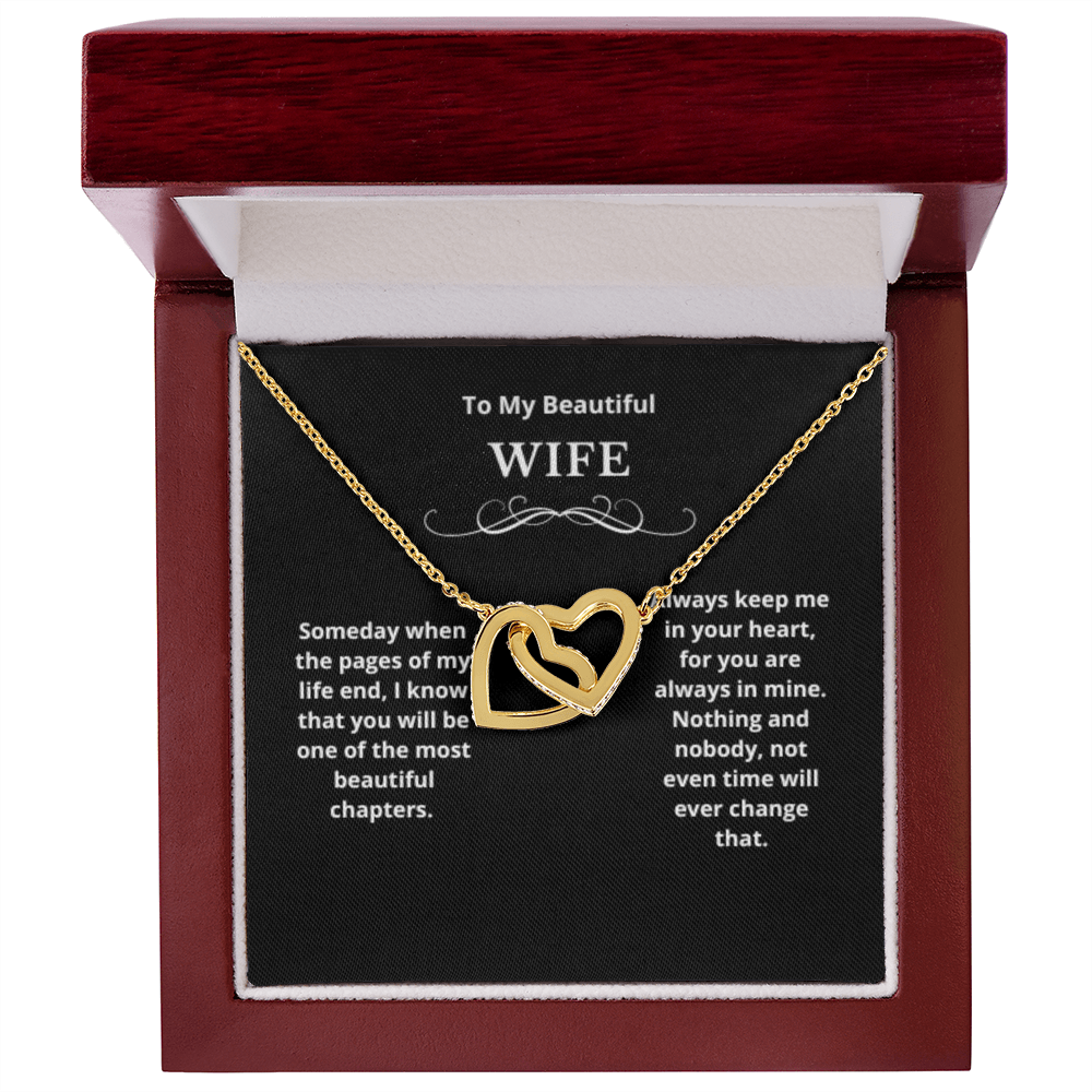 Hearts Jewelry, FG Family Gift, Wife Necklace, Gift from Husband/Boyfriend, To My Soulmate Jewelry, Birthday Gift