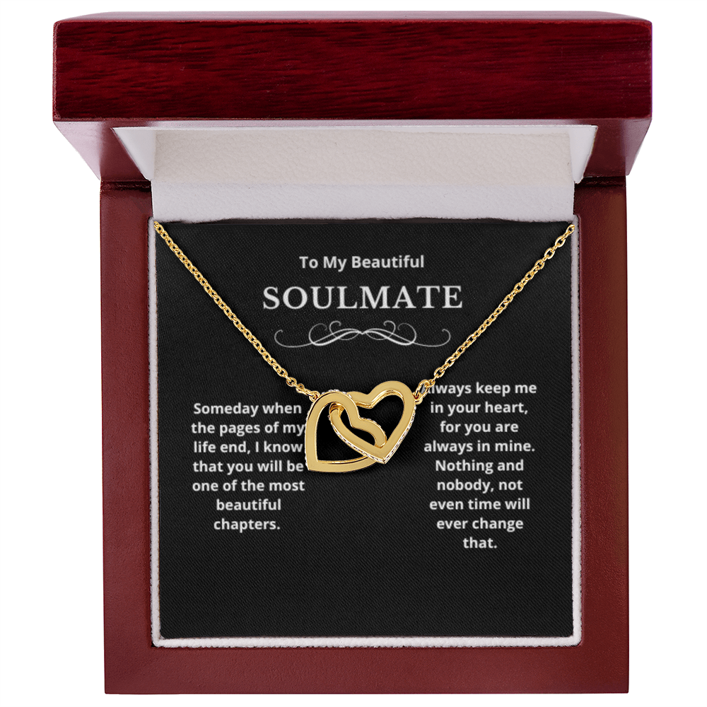 Hearts Jewelry, FG Family Gift, Wife Necklace, Gift from Husband/Boyfriend, To My Soulmate Jewelry, Birthday Gift