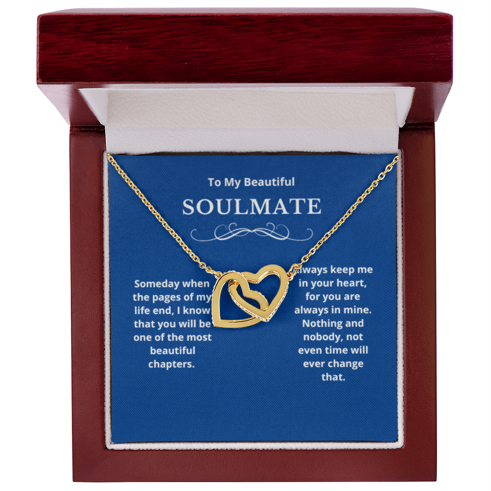 Hearts Jewelry, FG Family Gift, Wife Necklace, Gift from Husband/Boyfriend, To My Soulmate Jewelry, Birthday Gift