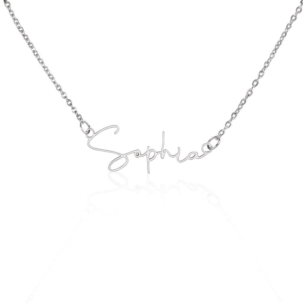 Personalized Custom Name Necklace Gifts for Women Mama Necklace Daughter Necklace Family Name Necklace Gifts Mom Mothers Handmade Jewelry Unique Jewelry Gift for Her