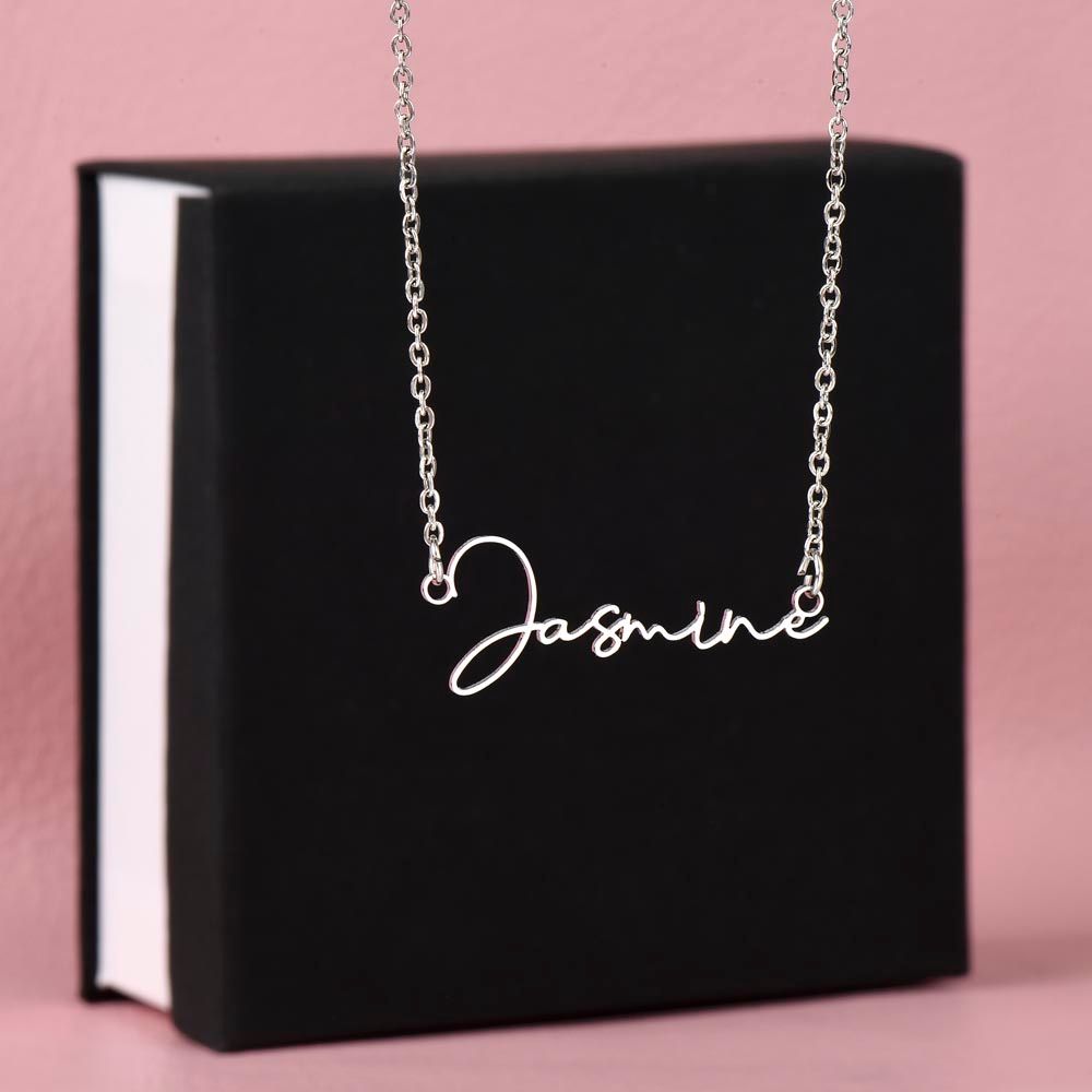 Personalized Custom Name Necklace Gifts for Women Mama Necklace Daughter Necklace Family Name Necklace Gifts Mom Mothers Handmade Jewelry Unique Jewelry Gift for Her