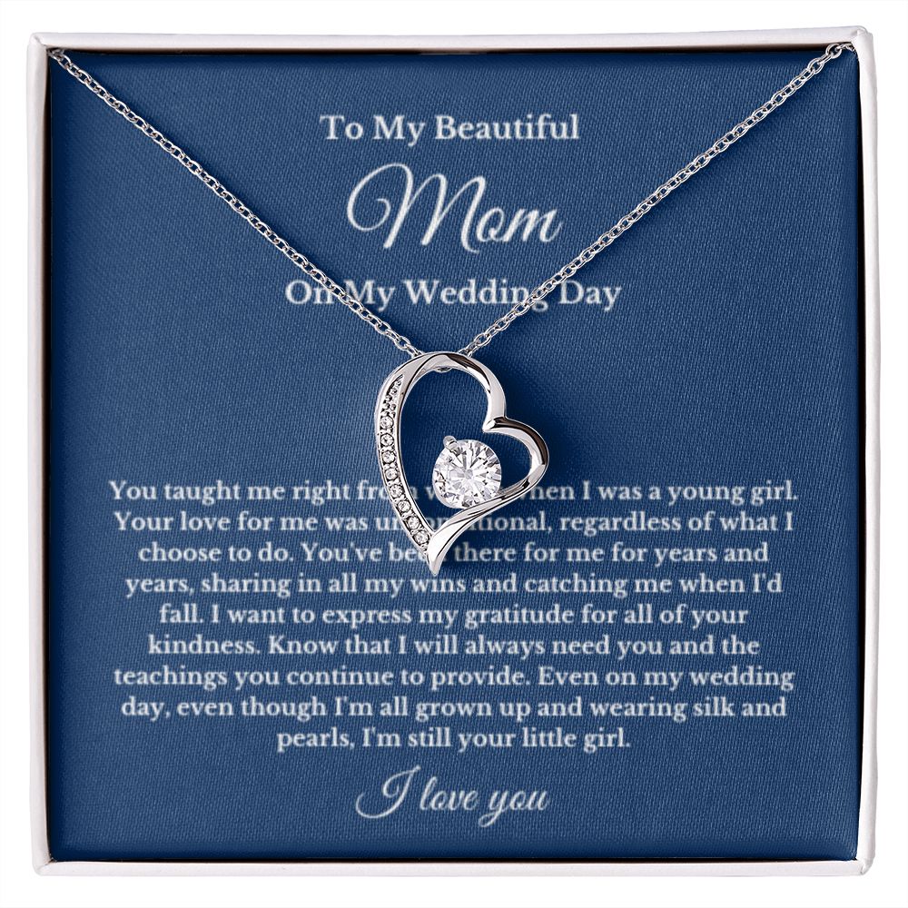 Mother Of The Bride Gift From Daughter Mother Of The Bride Necklace From Bride Gift Mom Of Bride Present To Mom From Bride Gifts