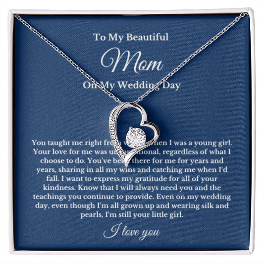 Mother Of The Bride Gift From Daughter Mother Of The Bride Necklace From Bride Gift Mom Of Bride Present To Mom From Bride Gifts