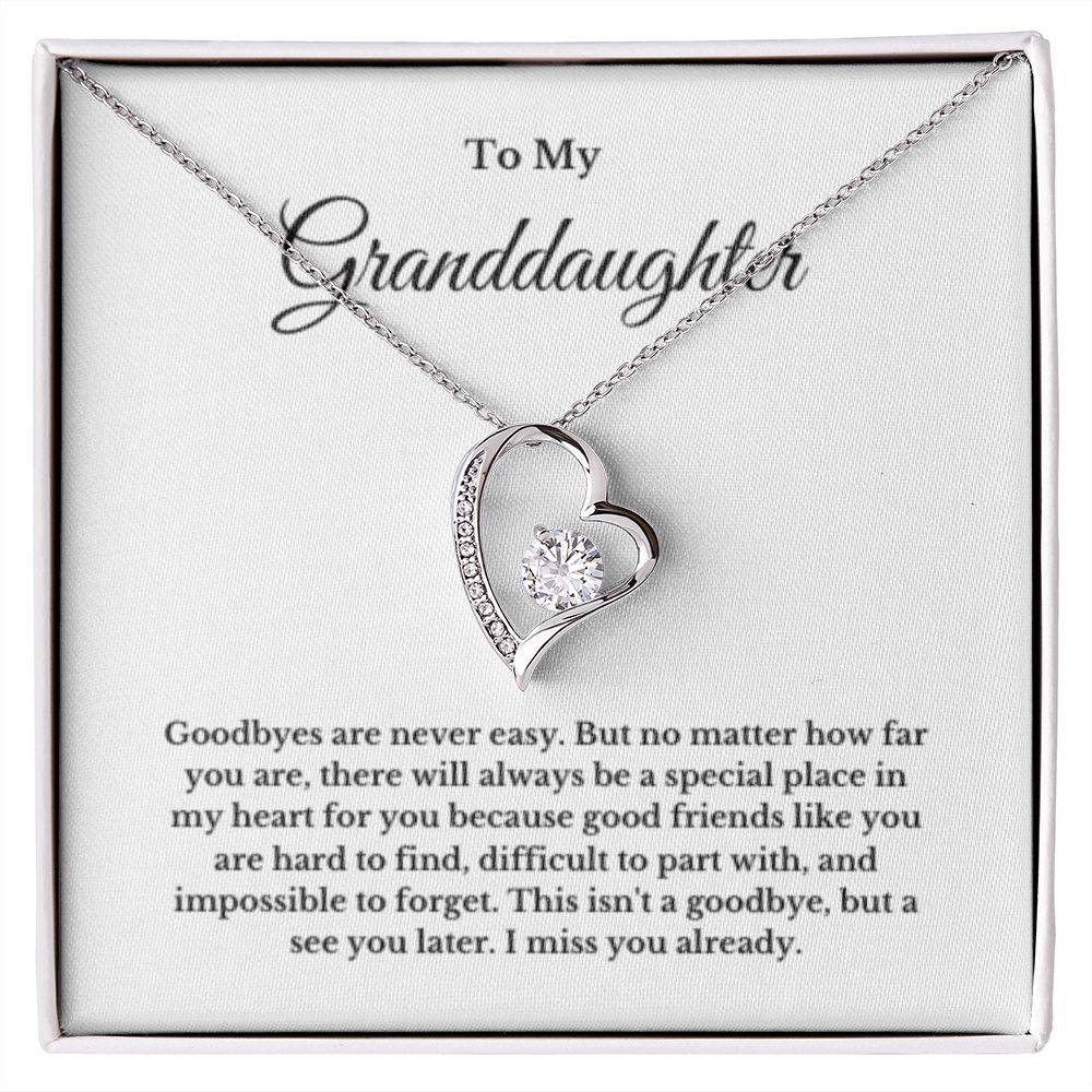 Granddaughter Going Away Gift, From Grandma, From Grandpa, Moving Away Gift Farewell Gift Granddaughter Goodbye Gift
