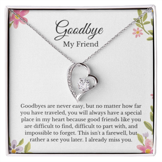 Best Friend Going Away Gift for Friend Moving Away Gift Farewell Gift Best Friend Goodbye Gift, Going Away GiftMinimalist Summer Jewelry